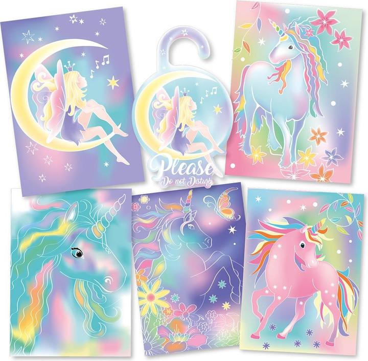 Actual product image Artista Watercolor unicorn