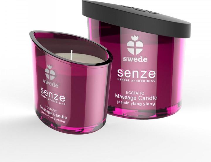 Image du produit Swede Bougie de massage Senze Ecstatic Jasmine Ylang Ylang 150 ml (150 ml)
