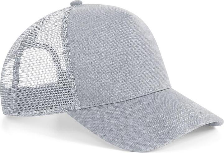Beechfield Microknit TruckerCap mit Snapback (One Size)