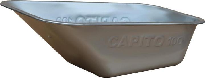 Magni Bak 100l voor Eurocar 100 gegalvaniseerd, geperforeerd, 1,0 mm