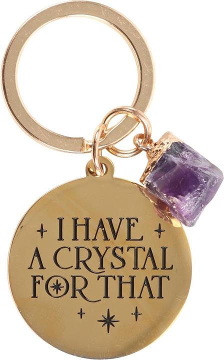 Something Different Ich habe einen Kristall diesen AmethystSchlüsselanhänger