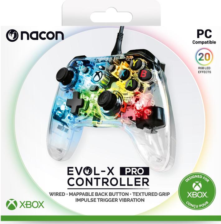 Immagine prodotto Nacon Gaming Controllore EVOL-X Pro (PC, Xbox Series X, Xbox One S)