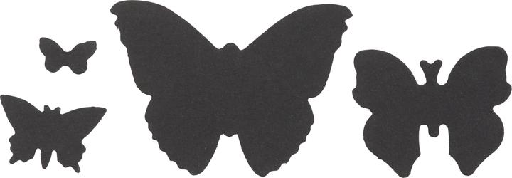 Produktbild VBS Motivlocher "Schmetterling", 4er-Set