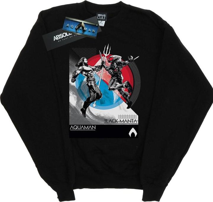 Jungen Aquaman Vs Black Manta Sweatshirt