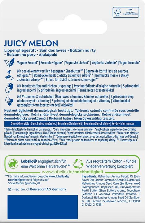 Produktbild Labello Juicy Melon Retro Edition (Pflegestift)