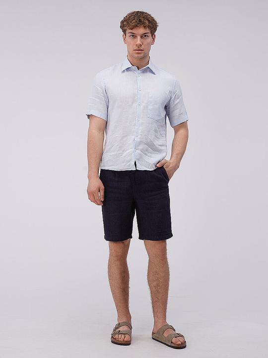Actual product image Knowledge Cotton Apparel Loose Fit Linen Shorts (S)