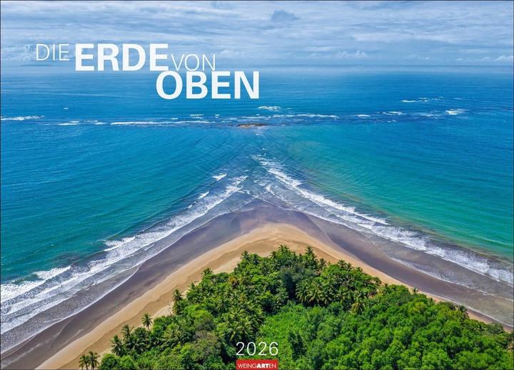 Produktbild Die Erde von oben Kalender 2026 (68 x 49 cm, Harter Einband, Englisch, Deutsch)