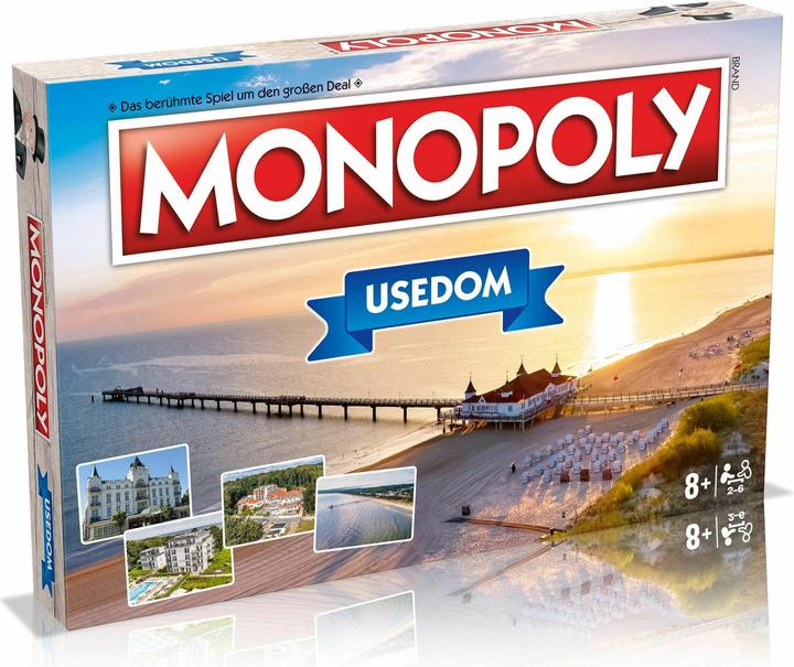 Produktbild Winning Moves Merc Monopoly - Usedom Brettspiel (Deutsch)