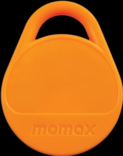 Actual product image Momax Pinpop Lite - Apple Find My Tracker Orange