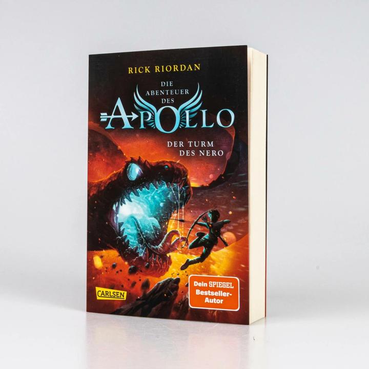 Actual product image Die Abenteuer des Apollo 5: Der Turm des Nero (German, Rick Riordan., 2023)