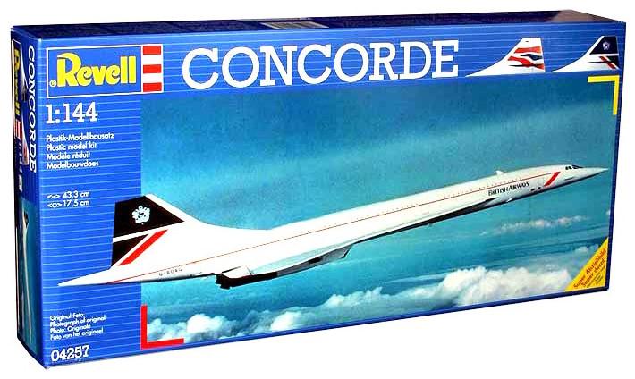 Actual product image Revell Concorde British Airways