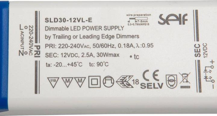 Produktbild Self Electronics SLD30-12VL-E LED-Treiber