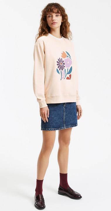 Image du produit La Redoute Collections Sweatshirt mit rundem Ausschnitt (XL)