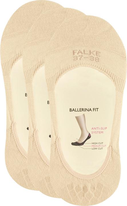Actual product image Falke Step 3-Pack Women No Show Socks (39)