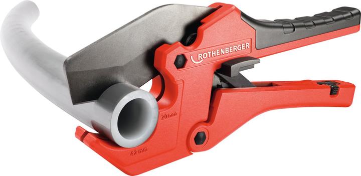 Actual product image Rothenberger ROCUT 42 TWIN CUT plastic pipe cutter 0 - 42 mm cuts ( 1000003011 ) for cutting... (236 mm)