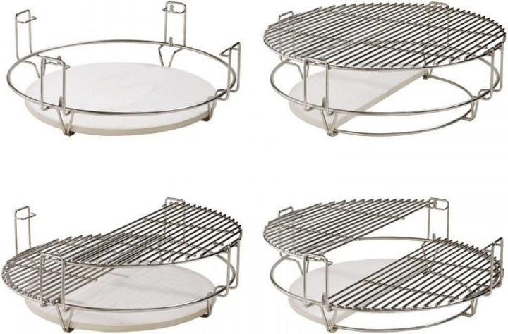 Actual product image BBQ Master Split multilevel grill grate system XL Pro