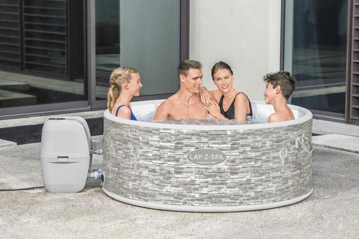 Actual product image Bestway Lay-Z-Spa® Vancouver AirJet Plus Hot Tub 5 Persons - 1.55m x 60cm (5 pers.)