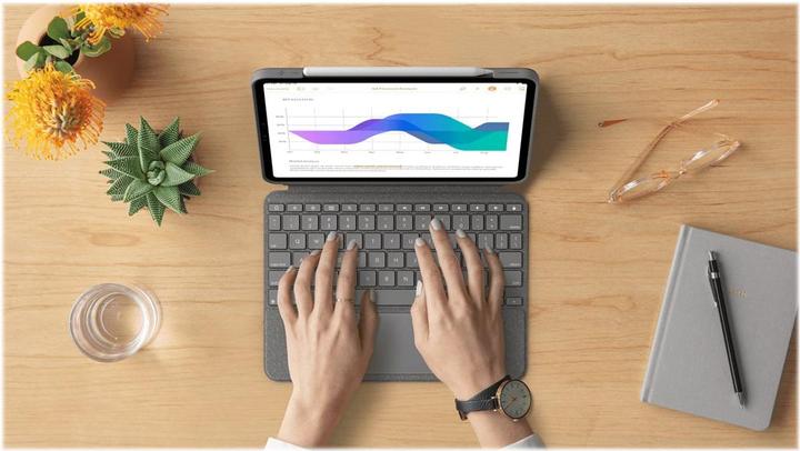 Actual product image Logitech Combo Touch (CH, iPad Pro 11 2021 (3rd Gen), iPad Pro 11 2020 (2. Gen), iPad Pro 11 2018 (1. Gen), iPad Pro 11 2022 (4th Gen))