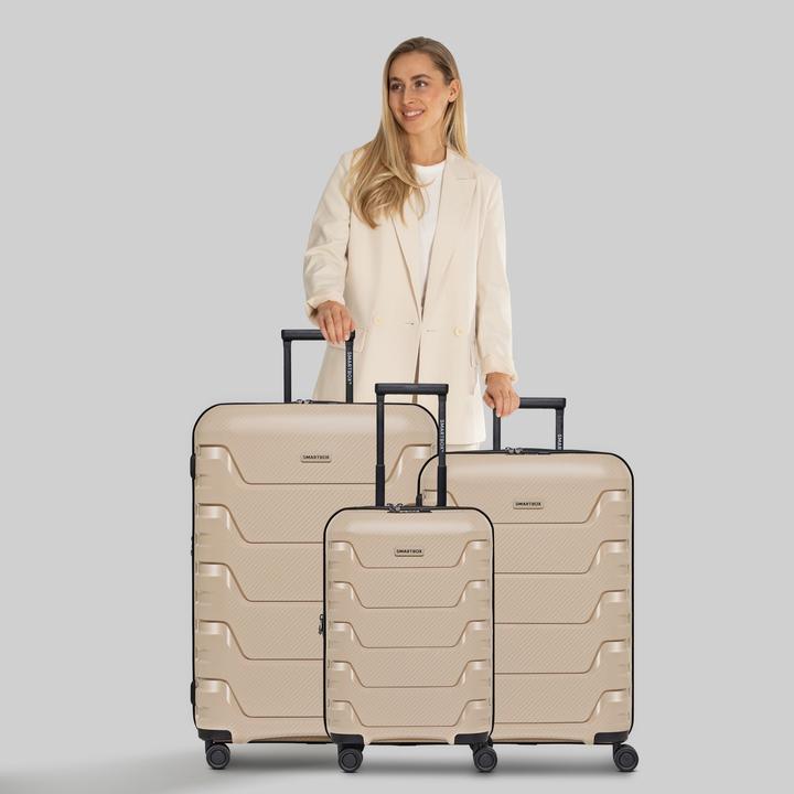 Produktbild Smartbox Edition 01 4 Rollen Kofferset 3-teilig mit Dehnfalte (233 l, XL (ab 115l))