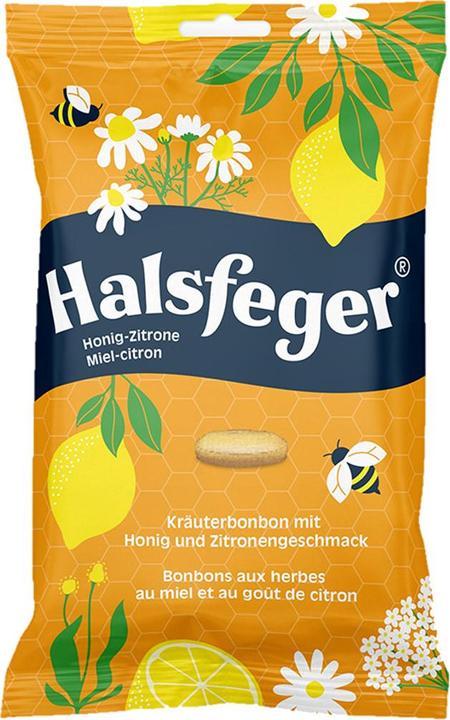 Image du produit Halsfeger Bonbon aux herbes Miel Citro 90g (1 pcs, 90 g)