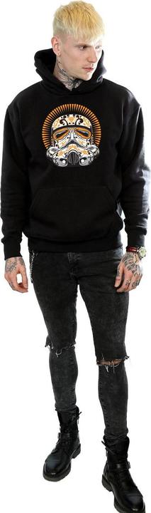 Actual product image Star Wars Mens Stormtrooper Dia De Los Muertos Hoodie (XL)