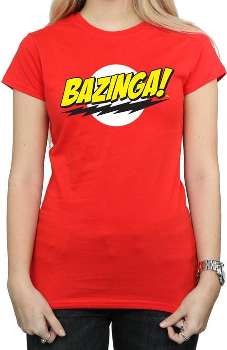 Image du produit Dam T-shirt en coton Bazinga Femme/Femme (S)