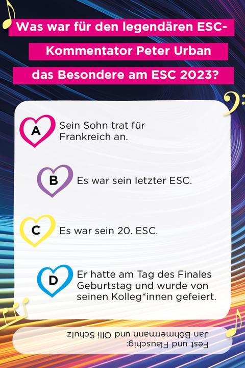 Produktbild Kartenspiel: Das grosse Quiz für ESC-Fans (Deutsch)