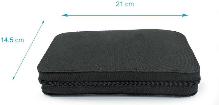 Immagine prodotto Intirilife Kit da cucito da 126 pezzi di colore nero con dimensioni di 14,5 x 21,5 x 3,6 cm