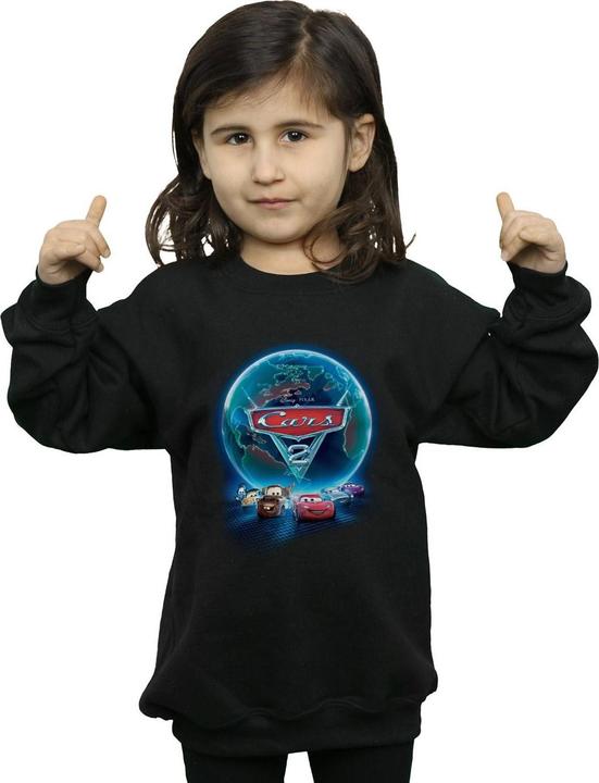 Produktbild Disney Cars Globe Movie Poster Sweatshirt Mädchen (152, 158)