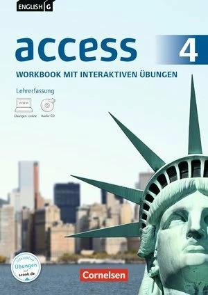 Produktbild English G Access 4. 8. Schuljahr. Allgemeine Ausgabe. Workbook mit interaktiven Übungen. Lehrerfassu (Deutsch, Jennifer Seidl, 2016)