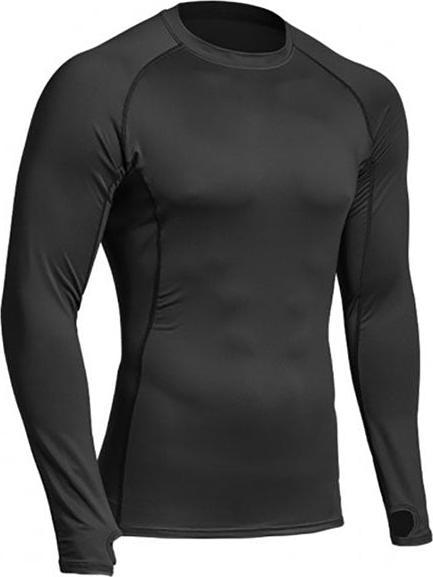 A10 Equipment Langarm Shirt THERMO PERFORMER -10°C/-20°C, schwarz