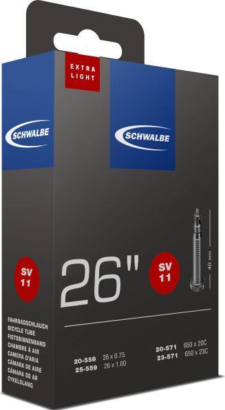 Actual product image Schwalbe Schlauch SV11 (Presta (SV), 26", 40 mm)