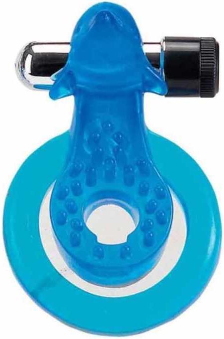 Seven Creations Imbracatura Cock & Ball Blu Delfino