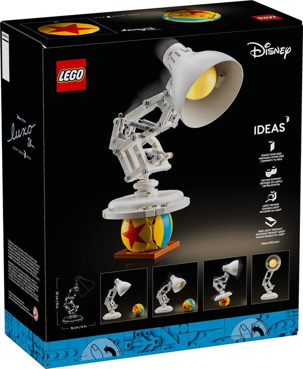 Actual product image LEGO Disney Pixar Luxo Jr. (21357, LEGO Ideas)