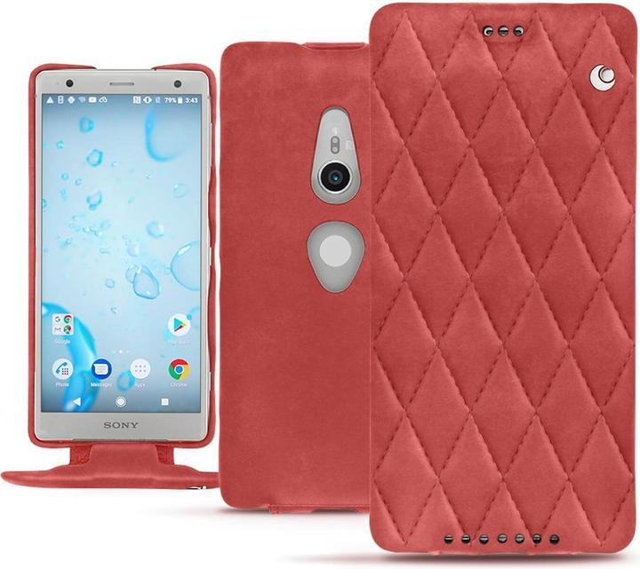 Actual product image Noreve Leather cover vertical (Sony Xperia XZ2)