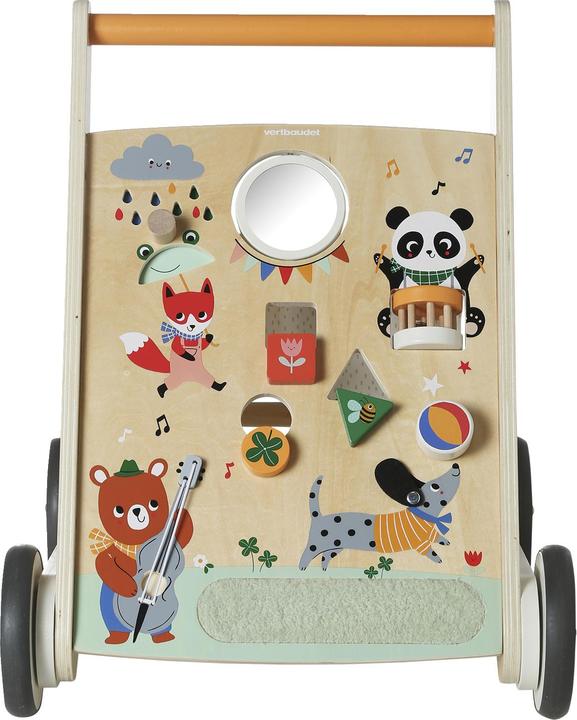 Produktbild Vertbaudet Baby Lauflernwagen HAPPY ANIMALS aus Holz FSC®