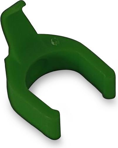 PatchSee Kabel Clip Farbe Dunkelgrün, Set=