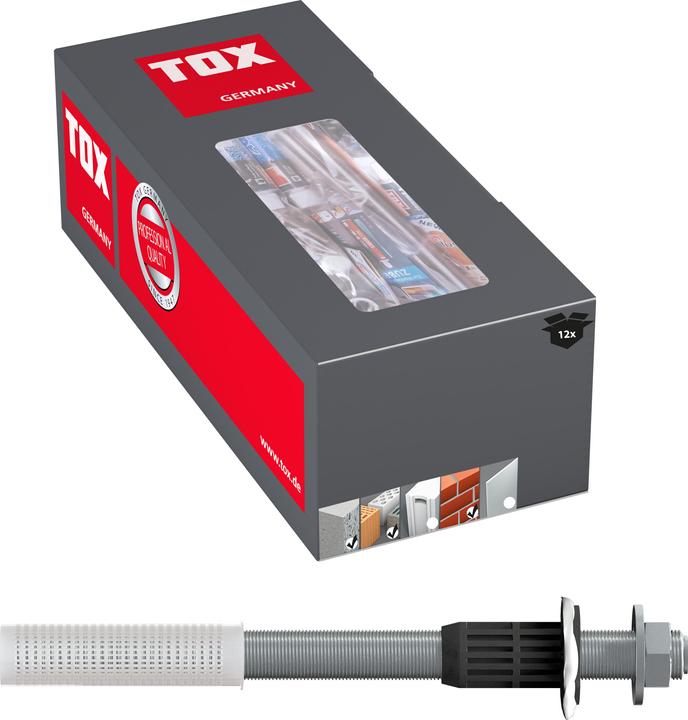 Productafbeelding Tox Thermo Proof Plus afstandhouder montagesysteem M16x400 mm 12 stuks (12 Pcs.)