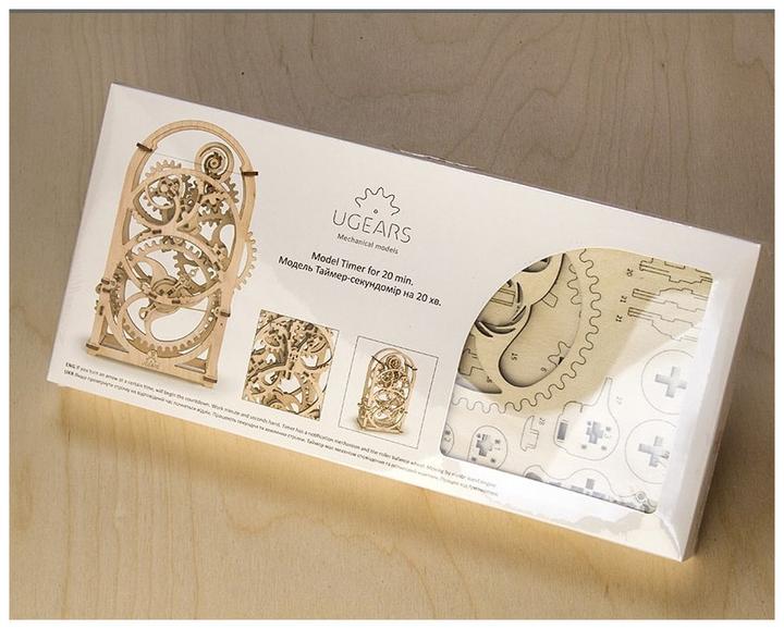 Actual product image Ugears Timer 20 minutes