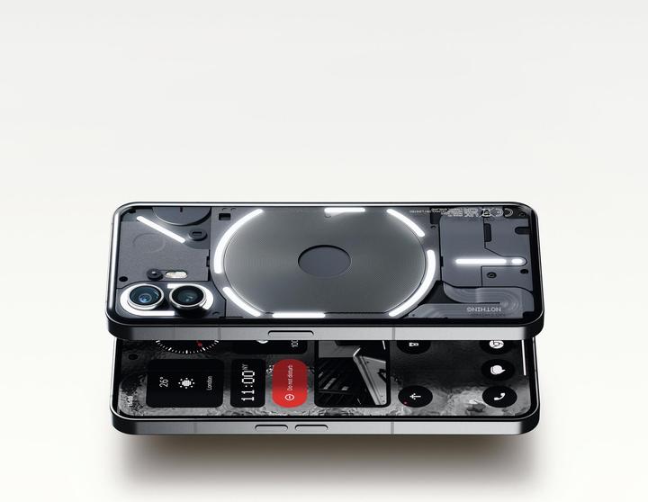 Actual product image Nothing Phone (2) (256 GB, Grey, 6.70", Dual SIM, 50 Mpx, 5G)