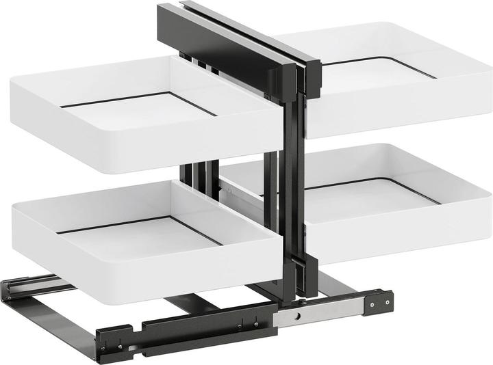Produktbild Vauth-Sagel VS Cor Flex Eckschrank Auszug Planero - Set für KB 1200mm, weiss/lava (1 Stk.)