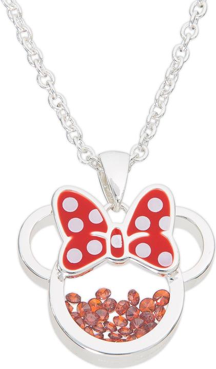 Produktbild NoName MINNIE - Collier Anniversaire en Laiton Plaqué Argent - Janvier (Sterling Silber)