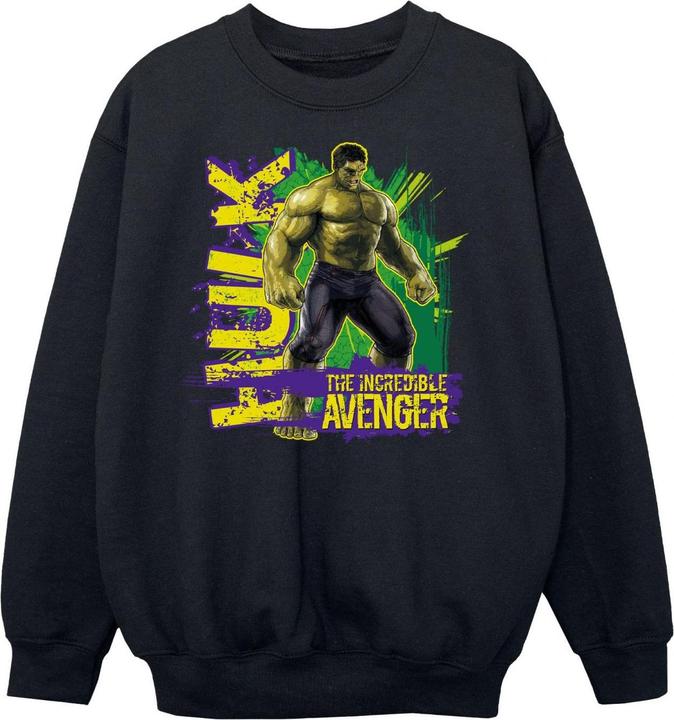 Actual product image Hulk Boys Incredible Avenger Sweatshirt (140, 146)