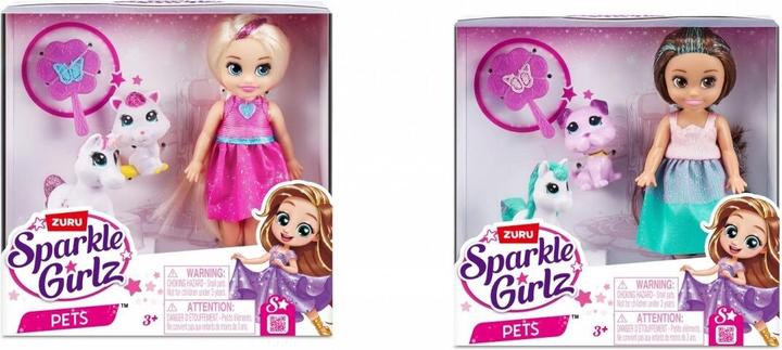 Actual product image BigBuy Fun Doll Sparkle Girlz 12 cm Unicorn Fairy