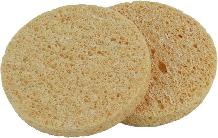 Actual product image Herba Face cleansing sponge 2 pieces