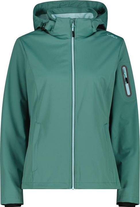 Actual product image CMP Campagnolo Women's Light Softshell Jacket Zip Hood (38)