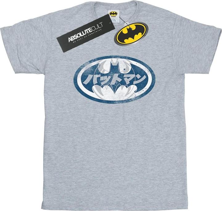 Batman Japanisches Logo Weisses TShirt