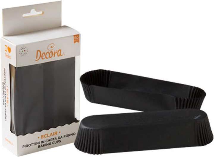 Immagine prodotto Decora Bicchieri di carta Eclair neri, 60 pezzi