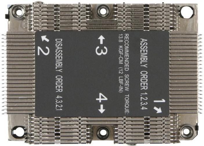 Immagine prodotto Supermicro SNK-P0068PS: raffreddatore di CPU 2U (64 mm)
