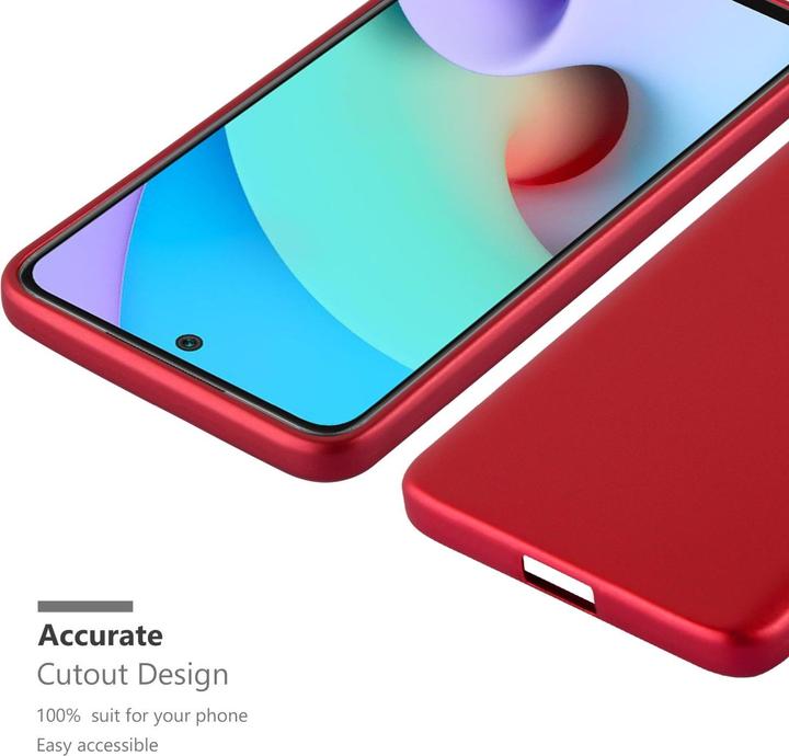 Immagine prodotto Cadorabo Manicotto metallico opaco in TPU (Xiaomi Redmi 10, Xiaomi Redmi Note 11)
